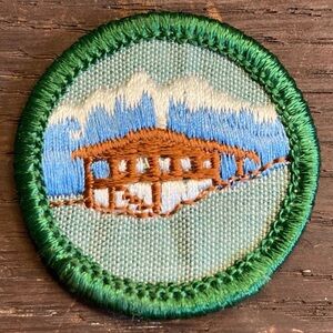 Vintage 1964 Girl Scouts Badge - Round 1.5”